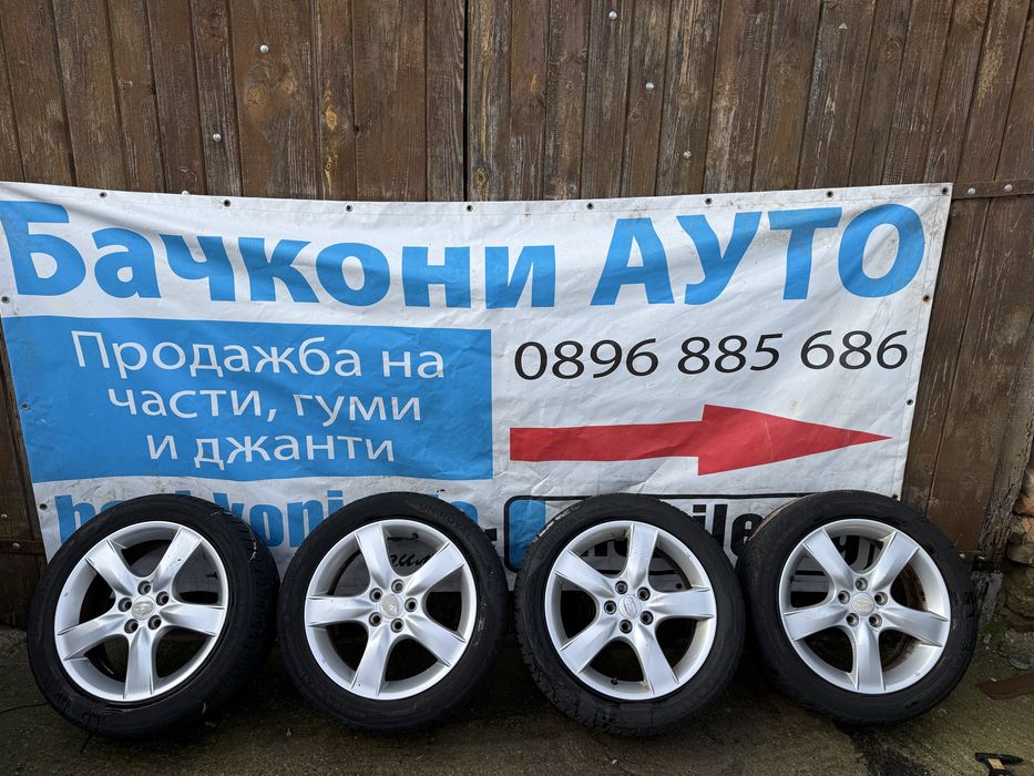 16 5х100 джанти с гуми