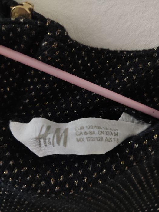 Елегантна детска рокля с дълъг ръкав