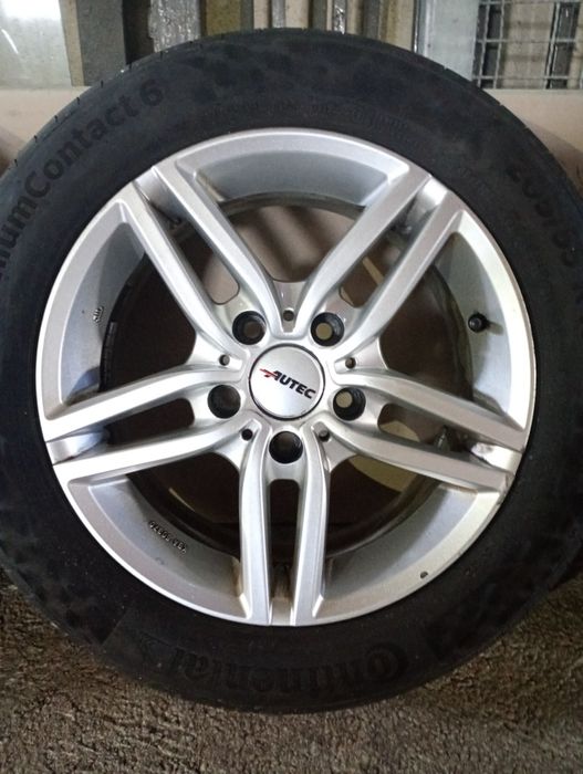 BMW ALUTEK джанти със летни гуми 205/55/16 7J ET31 5x120 цо 70