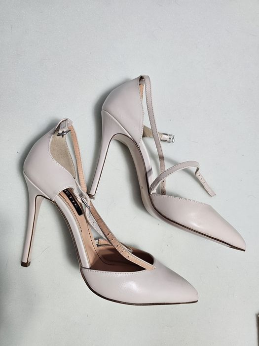 Pantofi stiletto Musette piele naturală