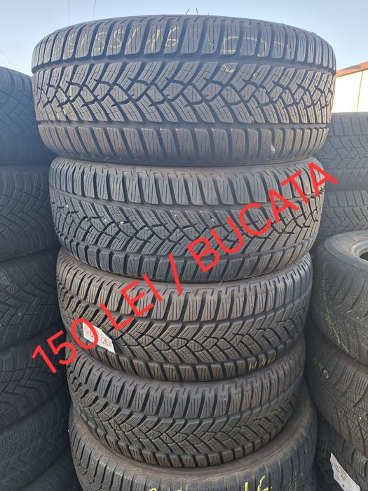 150 lei bucata! Set anvelope M+S/IARNA 205 55 r16 Pirelli Hankook Bridgestone Dunlop Goodyear Fulda Falken ! 7 mm
