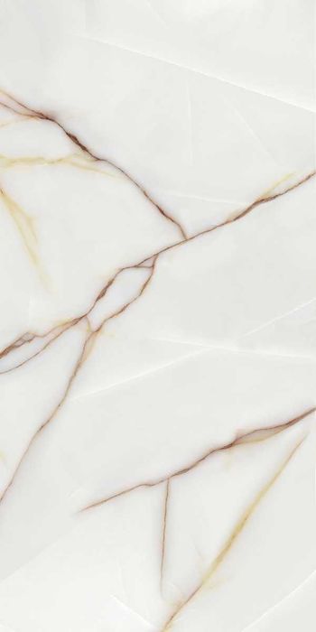 Gresie tip marmura Cristalina White F P 600X1200X8 R Somat 1L