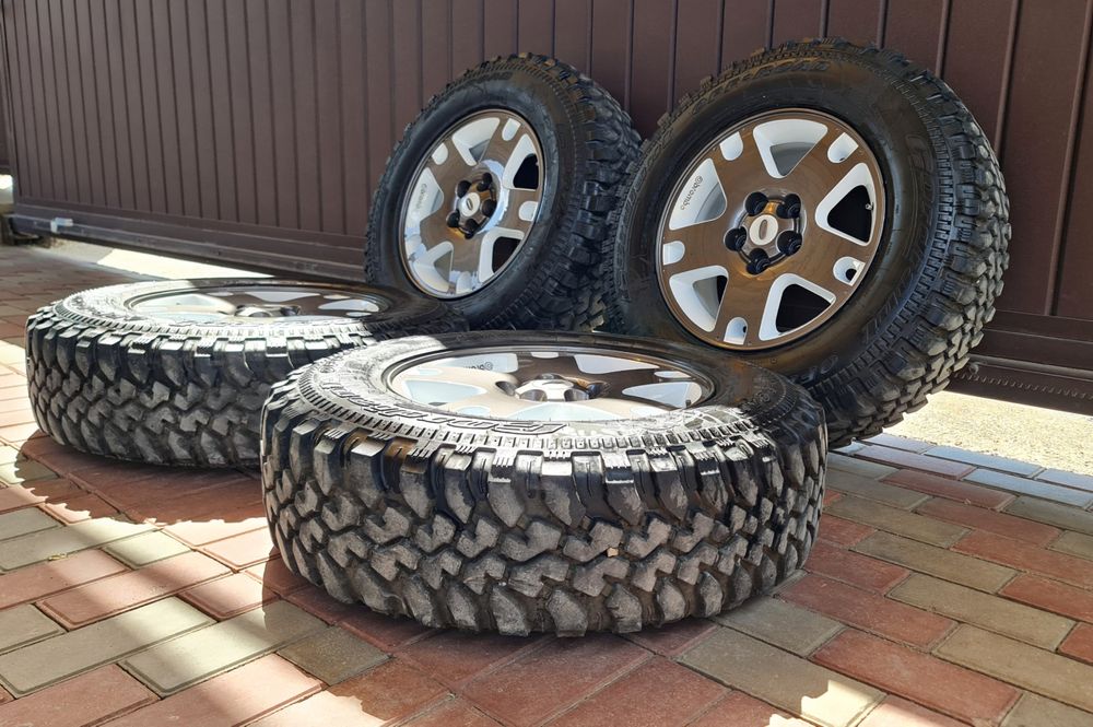 Диски с грязевой резиной R16