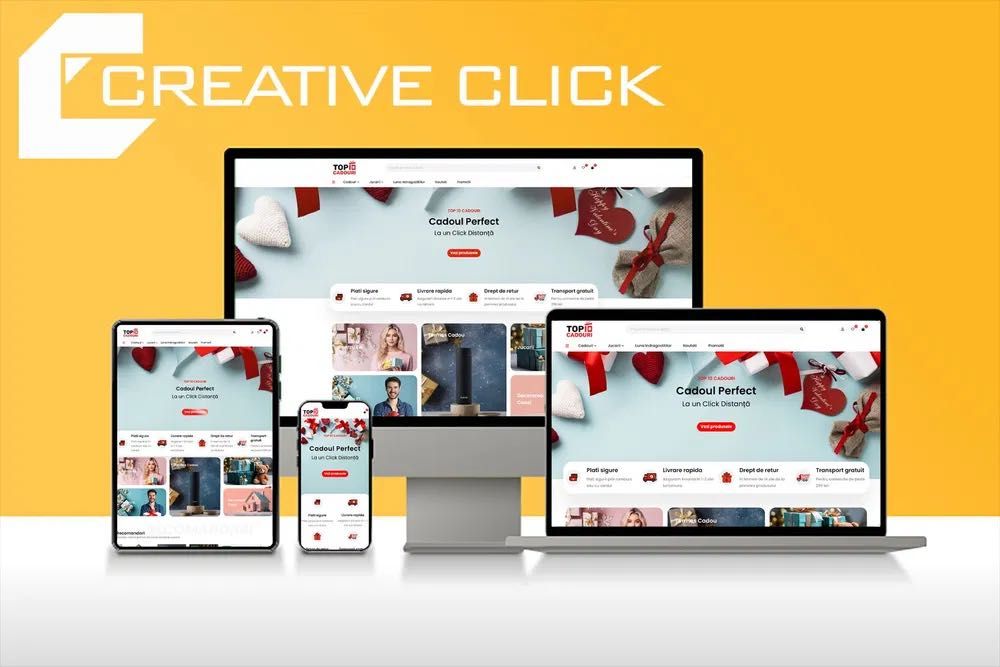 Vrei un site care vinde? Noi te ajutam, Magazin online/Site Prezentare