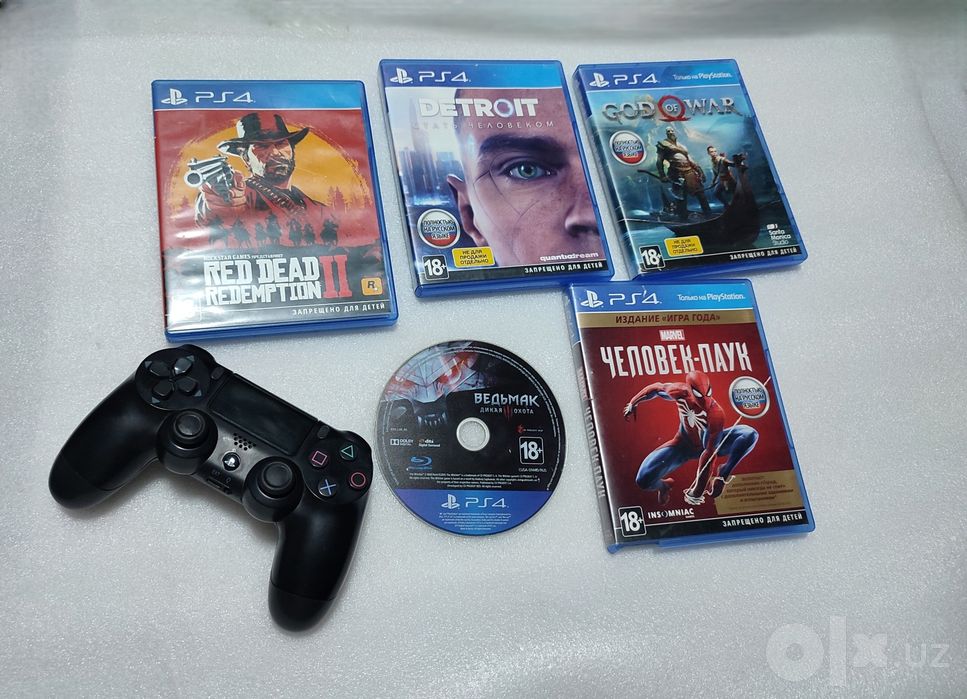 Игры на Playstation4/5 диски и dualshock 4