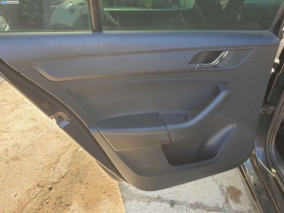 Panou Tapiterie Piele Fata Interior Usa Portiera Stanga Spate Skoda Rapid Hatchback 2012 - 2017 [K4380]