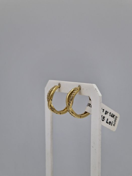 Cercei Aur 14k Greutate 3.11gr #30330