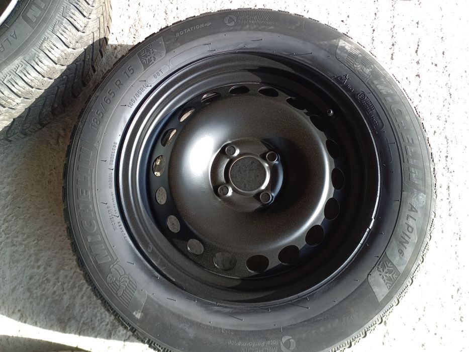 Roti iarna Michelin alpin 6 R15 4x100 et40 Logan 3,2 clio 4