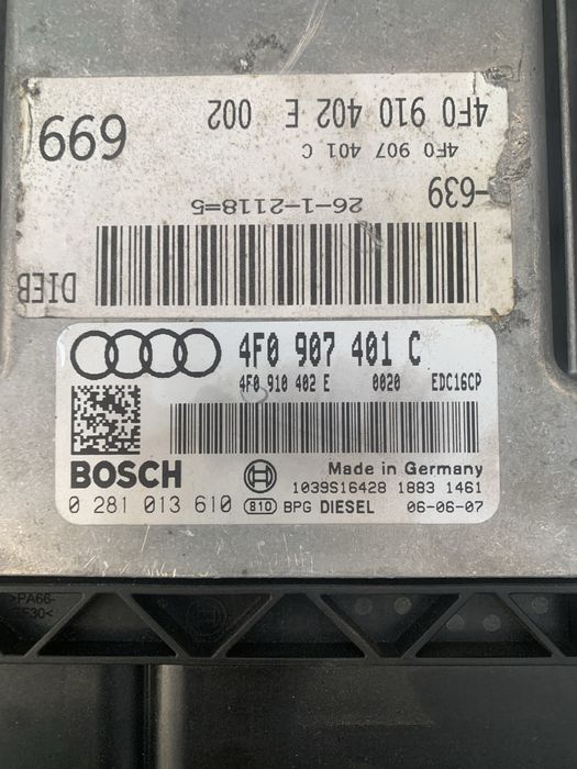 компютър за 3.0 Tdi Audi /0281012246 / 0281013610