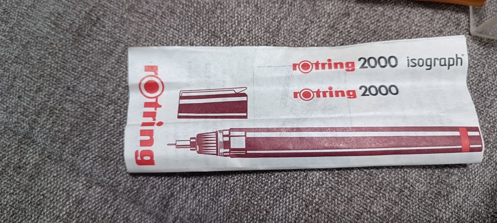 Rotring 2000 isograph stilou  tuș/tehnic