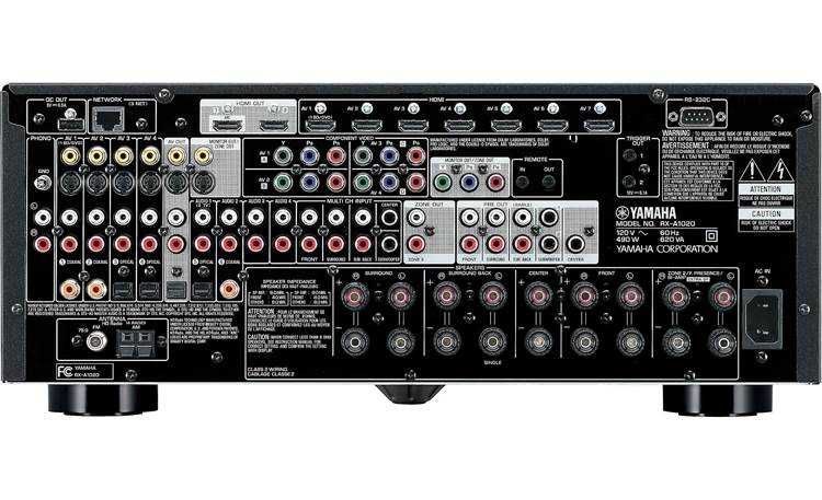 Yamaha aventage rx-a1020 usb net hdmi