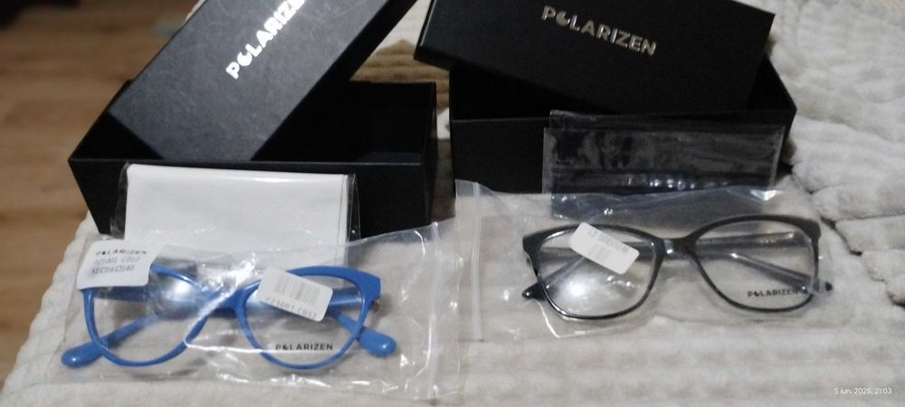 Rame ochelari pt femei și fete  culoare negru și  albastru.