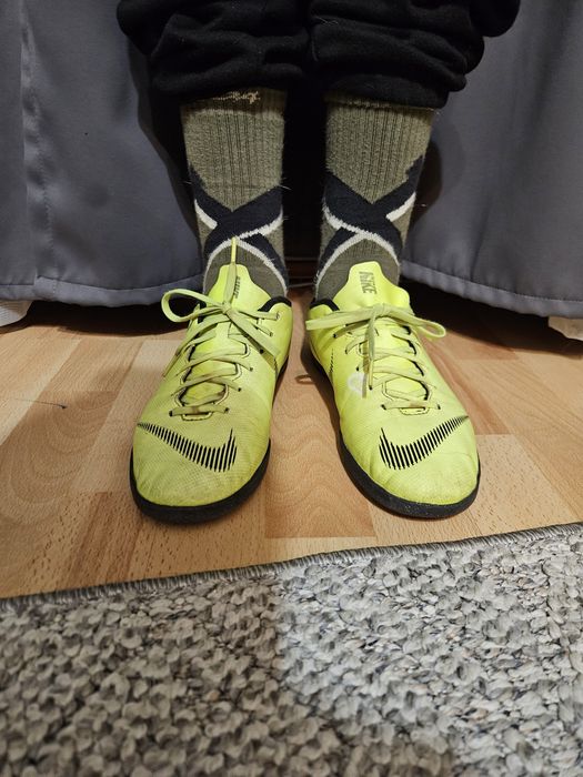 Nikw Мъжки футболни обувки МERCURIAL VAPOR 12, синтетични, зелени