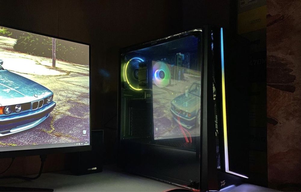 Акция бюджетный игровой компьютер с играми