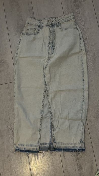 Дънкиви дълги поли