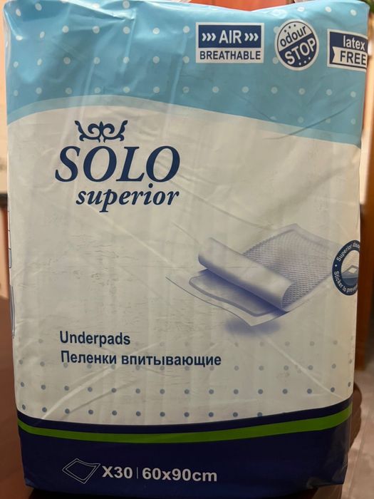 Solo superior пеленки впитывающие