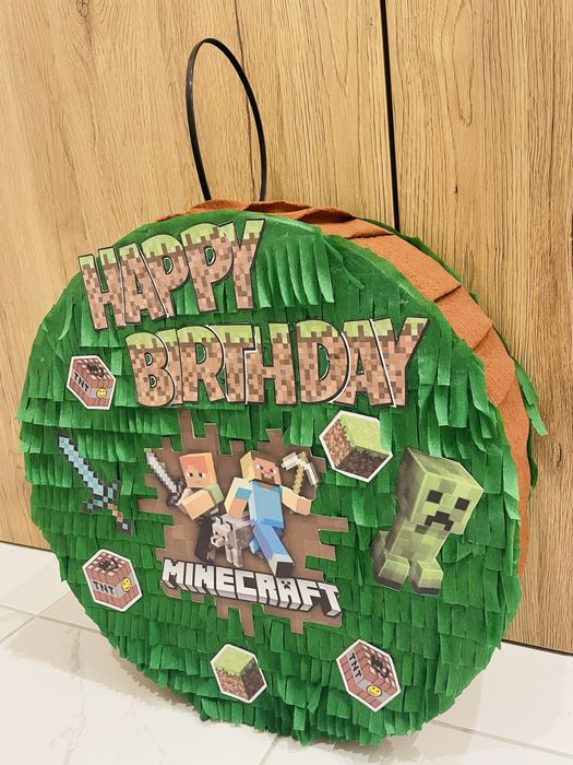 Майнкрафт пинята minecraft