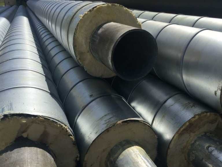 Трубы в ППУ и ВУС изоляции