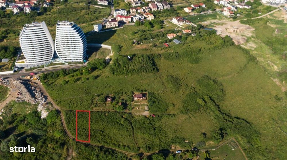 Teren construibil 814 mp, strada Frunzisului, langa Wings