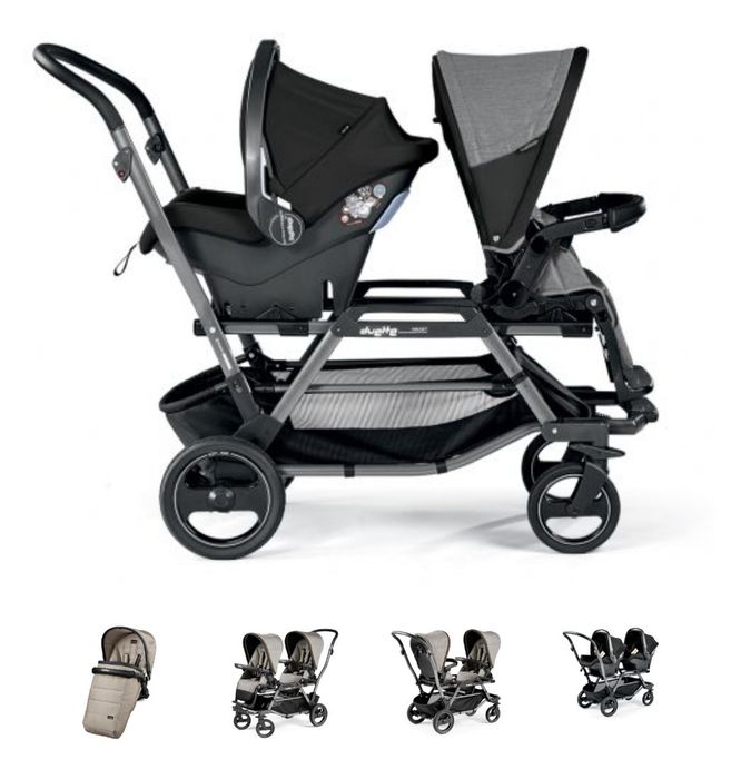 Бебешка количка за близнаци