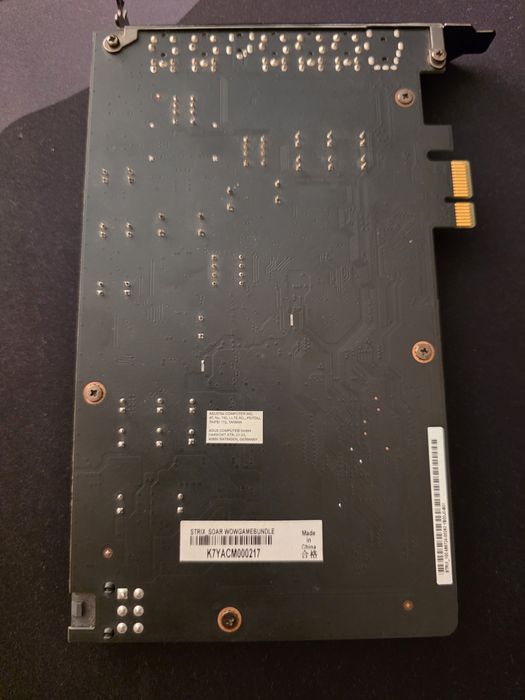 Аудиокарта Asus strix soar 7.1