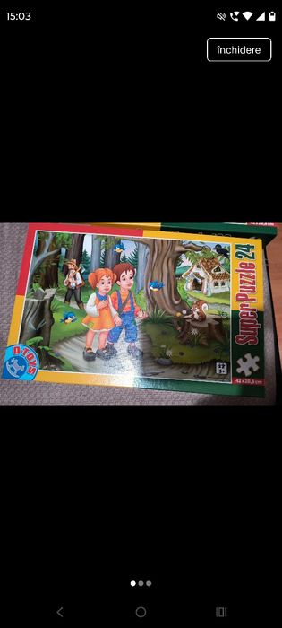 Puzzle-uri copii 3-8 ani D-toys și Playtive