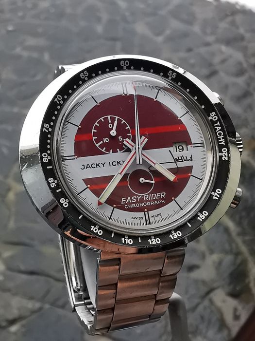 Ceas Heuer Jacky Ickx Easy Rider Chronograph -44 mm
