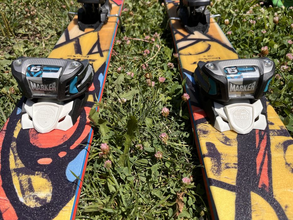 Freeride ски Scott Punisher + автомати Marker