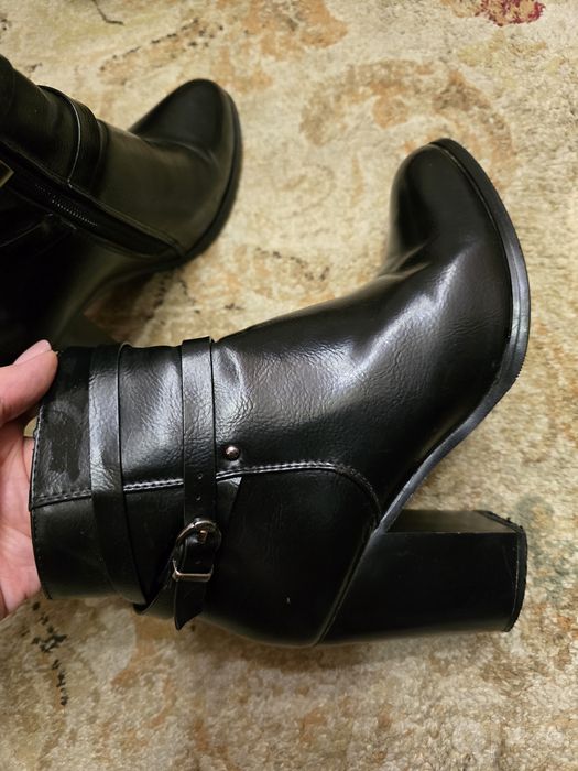 Продам ботинки кожзам, 38р