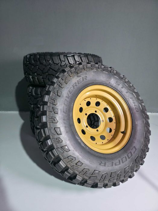 4 ROTI Jante + Anvelope 5x139.7 - SUZUKI Vitara Mitsubishi Pajero - 31X10.50R15 - Anvelope NOI M/T M+S NOI !