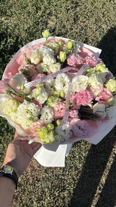Цветы, свежий , большой букет, торг есть,