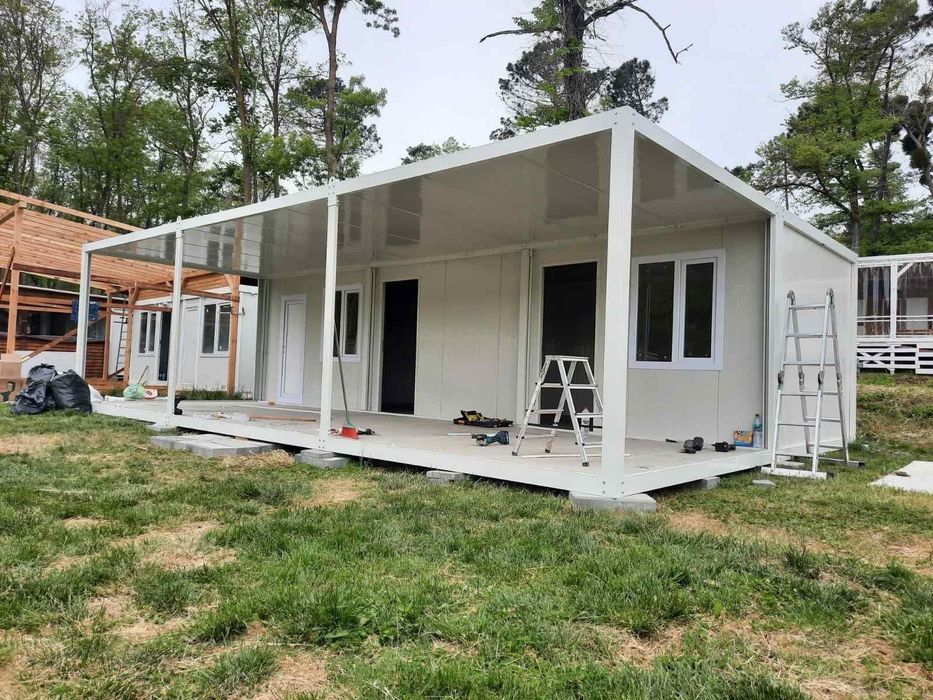 21кв.м контейнер На Изплащане фургон павилион сглобяема къща Бунгало