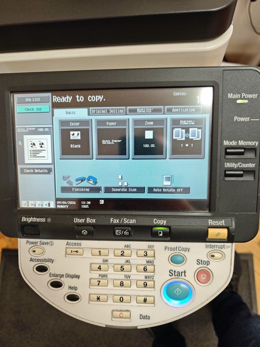 Цветна Копирна машина Konica Minolta Bizhub C203