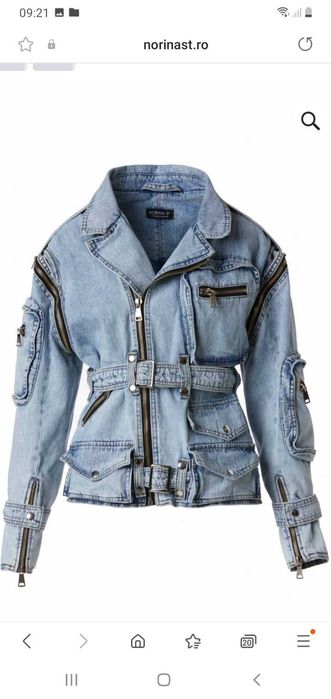 Jachetă denim deosebită