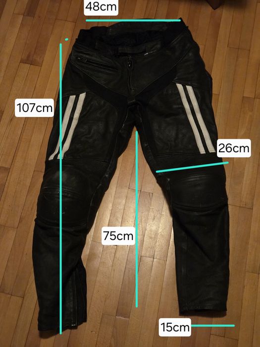 Pantalon moto piele OUTTREK