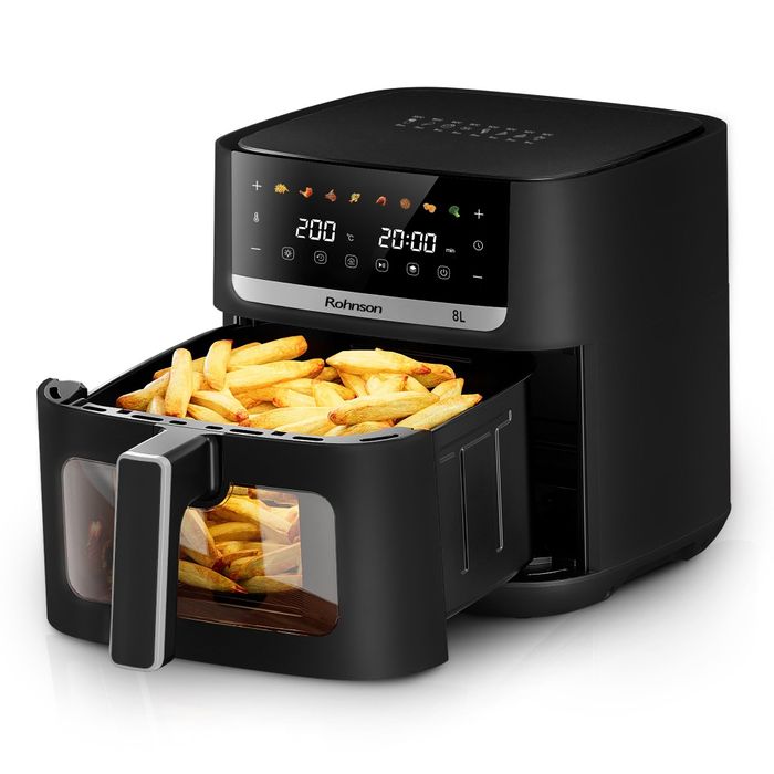 Нов фритюрник Airfryer Rohnson R-2885 8 литра