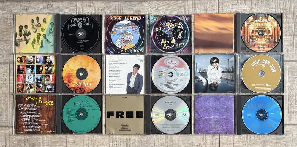 Lot cd-uri synthpop & downtempo 80-90