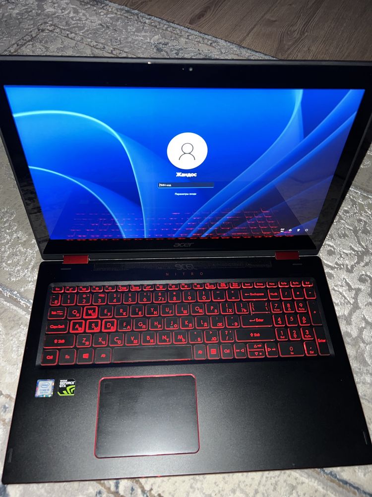 Игровой ноутбук трансформер Acer Nitro 5 - Ноутбуки Шымкент на Olx