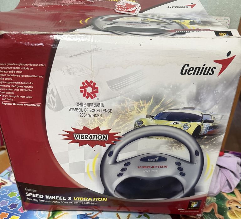 Игровой руль Genius Speed Wheel 3 Vibration