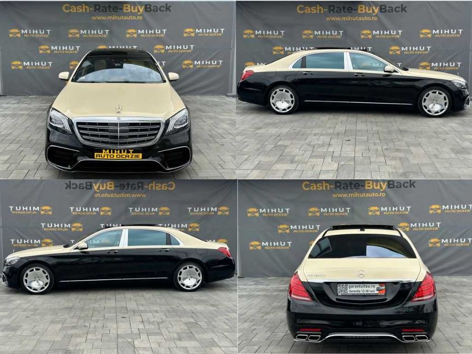 Mercedes Benz S500 4Matic MAYBACH 4.7 Benzina (457 CP) 2018 Euro6 | Rate fixe | Garantie