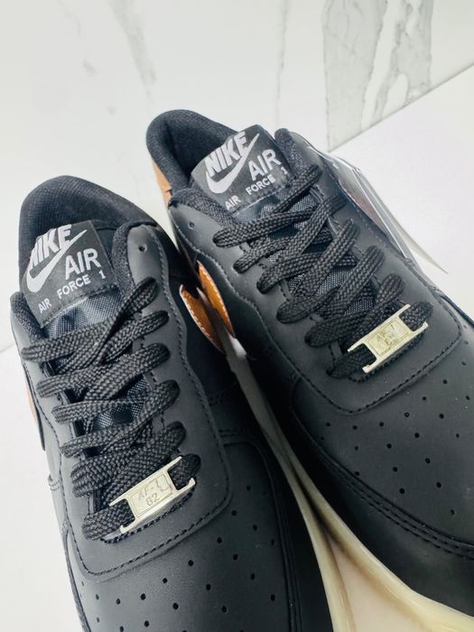 Nike AF1 negru cu maro