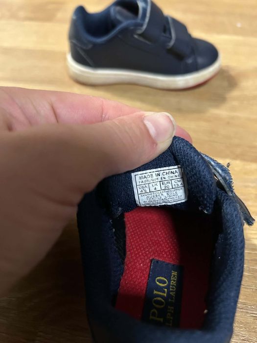 Детски обувки Polo Ralph Lauren – размер 20