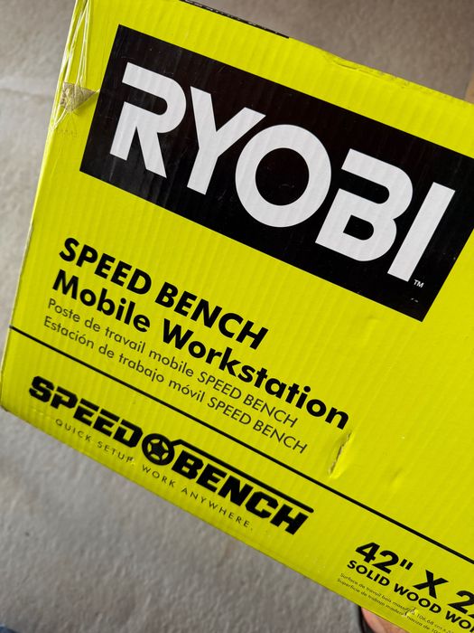 Комбинирана количка и работна маса Ryobi