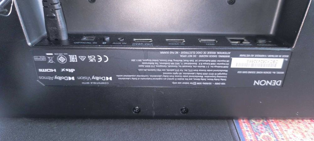 Смарт саундбар Denon Home Sound Bar 550
