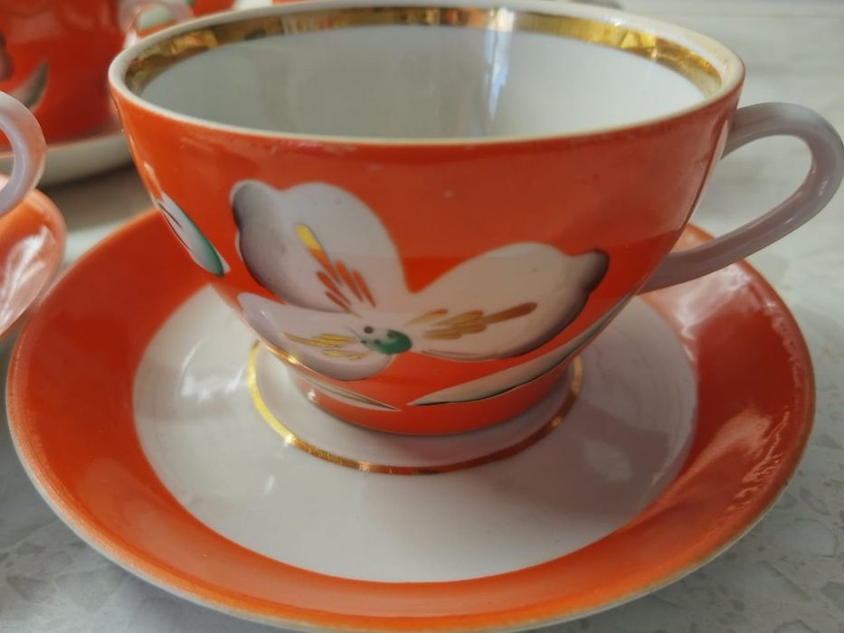Чайные сервизы советские