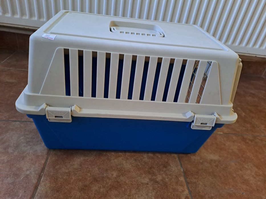 Cușcă plastic rezistent transport