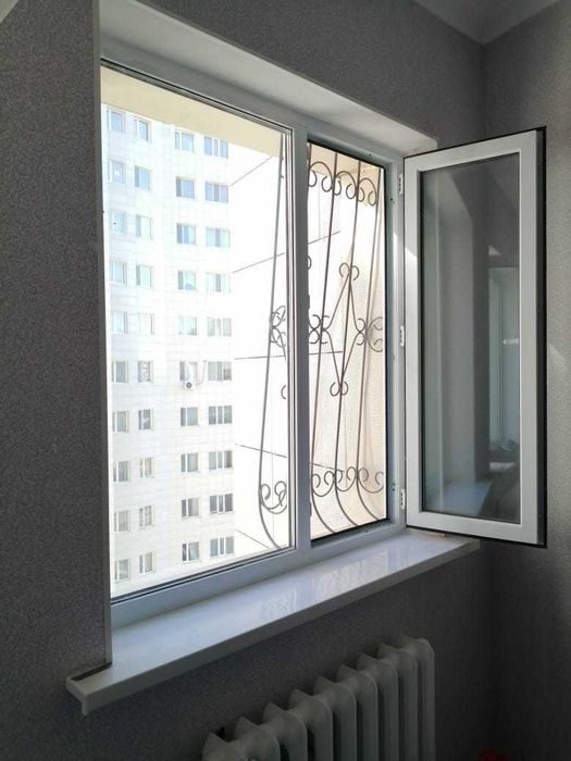 Пластиковые алюмин перегородки балконы окно германским