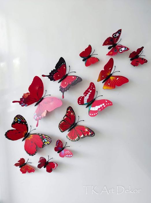 3Д пеперуди/стикери