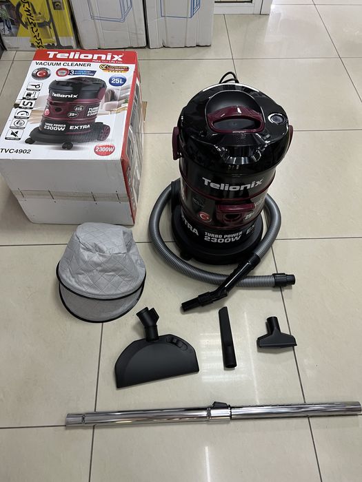 Строительный Пылесос Telionix Турция- 2300 Ватт 25 л
