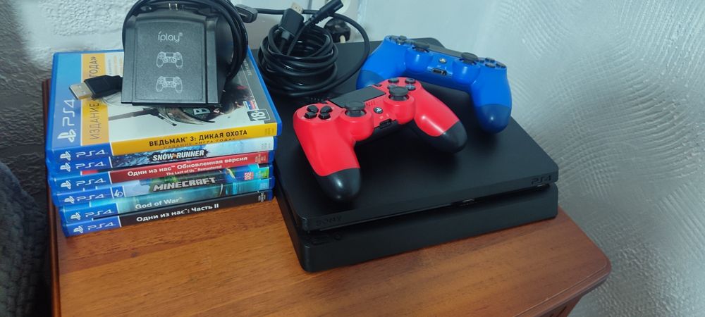 Пс4 1тб с дисками и акаунты с играми